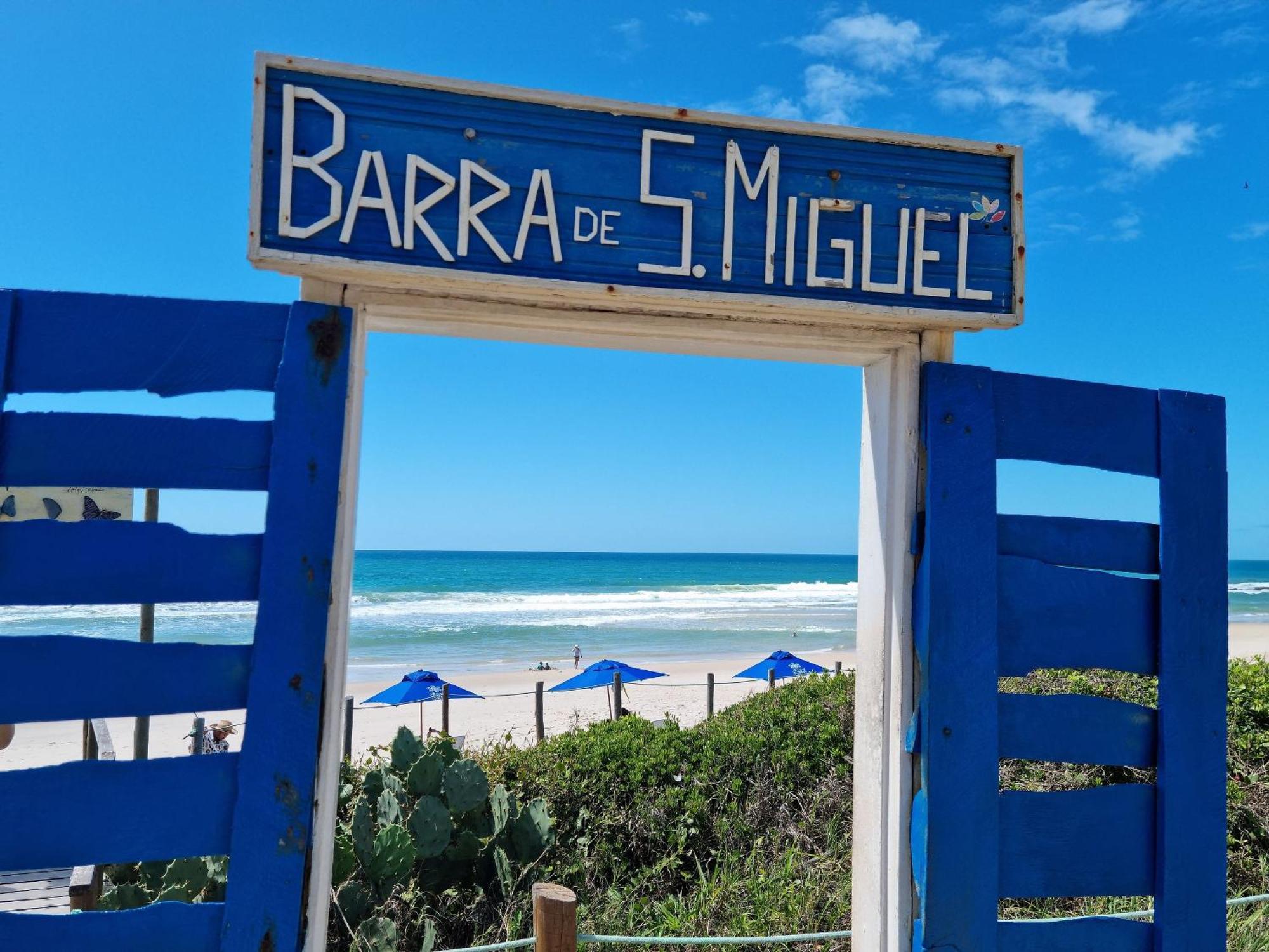 Apartamento Garden à Beira Mar Barra de São Miguel Exterior foto